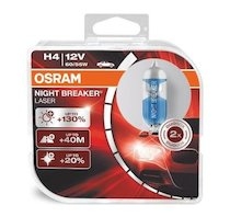 Osram H4 Night breaker laser +130% sada